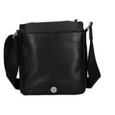 Lagen Moška usnjena torbica crossbody 15016 - Blk