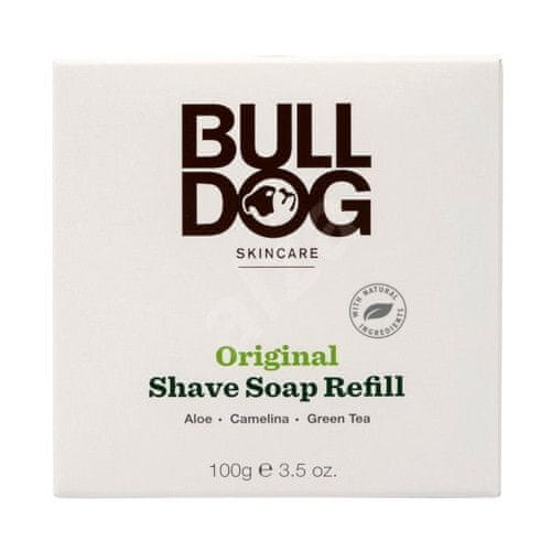 Bulldog Milo za britje v posodi iz bambusa - napolnite ( Original Shave Soap) 100 g