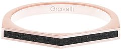 Gravelli Jekleni obroč z betonom Dvostranski bronasti / antracit GJRWRGA122 (Obseg 50 mm)