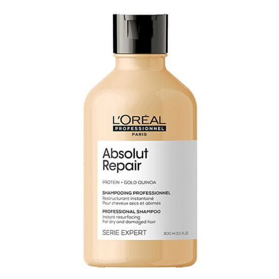 Loreal Professionnel Obnavljajoči šampon za zelo poškodovane lase Serum Expert Absolut Repair Gold Quinoa + Protein (Inst