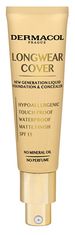 Dermacol Dolgotrajen prekrivni puder Longwear Cover SPF 15 (Liquid Foundation & Concealer) 30 ml (Odtenek 05 Bronze)