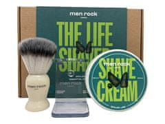 Men Rock London Darilni set za britje Sicilijanska limeta (Shaving Gift Set)