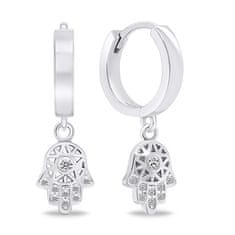 Brilio Silver Modni srebrni Hamsa prstani EA643W