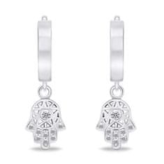 Brilio Silver Modni srebrni Hamsa prstani EA643W