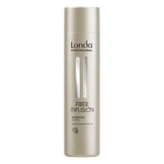 Londa Obnovitveni šampon za poškodovane lase s keratinom Fiber Infusion (Shampoo) (Neto kolièina 250 ml)