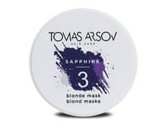 Tomas Arsov Maska zavira rumene in zlate tone las Sapphire ( Blonde Mask) 100 ml