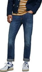 Jack&Jones Moške kavbojke Slim Straight Fit JJITIM 12146384 Blue Denim (Velikost 29/32)