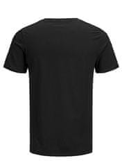 Jack&Jones Moška majica JJECORP 12137126 Black (Velikost XL)