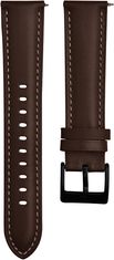 4wrist Leather strap with stitching - Brown (Širina 20 mm)