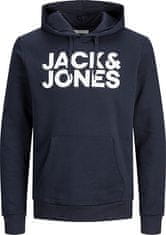 Jack&Jones Moška jopica JJECORP 12152840 Navy Blaze r Reg / Large Print (Velikost L)