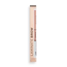 Makeup Revolution Svinčnik za obrvi (Laminate Brow) obrv) 2,1 g (Odtenek Ash Brown)