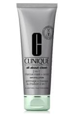 Clinique Detox maska in piling All About Clean (2-in-1 Charcoal Mask + Scrub) (Neto kolièina 100 ml)