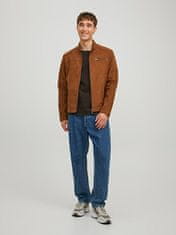 Jack&Jones Moška jakna JJEROCKY 12147218 Cognac (Velikost L)