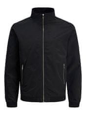 Jack&Jones JJERUSH HARRINGTON BOMBER moška jakna Regular Fit Black (Velikost L)