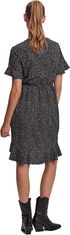 Vero Moda Ženska obleka VMHENNA 10252951 Black (Velikost XS)