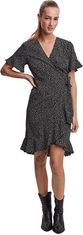 Vero Moda Ženska obleka VMHENNA 10252951 Black (Velikost XS)