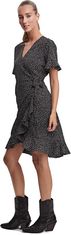 Vero Moda Ženska obleka VMHENNA 10252951 Black (Velikost XS)