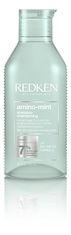 Redken Amino mint čistilni šampon za občutljivo kožo in hitro mastne lase (Shampoo) (Neto kolièina 300 ml)