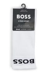 Hugo Boss 2 PAKET - moške nogavice BOSS 50469747-100 (Velikost 43-46)