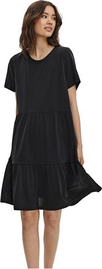 Vero Moda Ženska obleka VMFILLI Regular Fit 10248703 Black