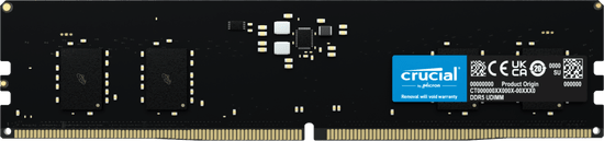 Crucial pomnilnik (RAM), 8 GB, DDR5, 5600 MHz, CL46 (CT8G56C46U5)