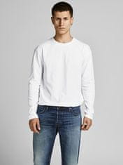 Jack&Jones Moška majica s kratkimi rokavi JJENOA Long Line Fit 12190128 White Relaxed (Velikost M)