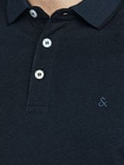 Jack&Jones JJEPAULOS Slim Fit moška polo majica 12136668 Dark Navy (Velikost L)