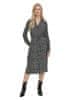 Vero Moda Ženska obleka VMVICA Regular Fit 10269173 Black JOEY DOT/WHITE DOTS (Velikost XS)