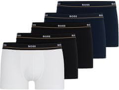 Hugo Boss 5 PAK - moške boksarice BOSS 50475275-460 (Velikost XXL)