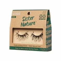 KISS Lepilne trepalnice ECO natural Sister Nature Lash 1 par (Varianta Dawn)