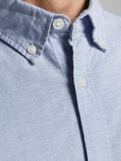 Jack&Jones Moška srajca JJEOXFORD Slim Fit 12182486 Kašmir Blue (Velikost S)