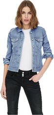 ONLY Ženska denim jakna ONLWONDER LIFE 15243147 Light Blue Denim (Velikost XS)