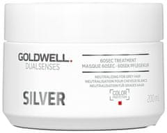 GOLDWELL Maska za blond in sive lase Silver (60sec Treatment) (Neto kolièina 200 ml)