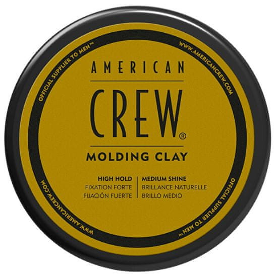 American Crew Močno fiksiranje in oblikovanje lasne paste s srednjim sijajem (Molding Clay) 85 g