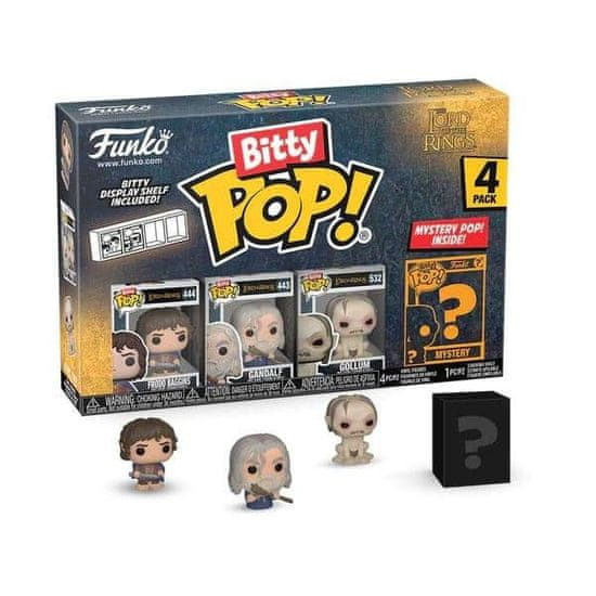 Funko Bitty POP: Gospodar prstanov - Frodo v paketu s 4 kosi