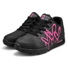 Skechers Čevlji črna 37.5 EU Uno Dripping In Love