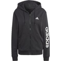 Adidas Športni pulover črna 176 - 181 cm/XL Lin Ft Fz Hd