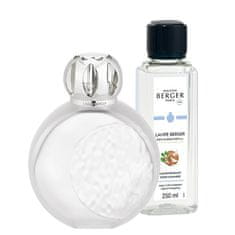 Maison Berger Paris Darilni set katalitična svetilka Astral bela + polnilo Bel kašmir 250 ml