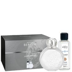 Maison Berger Paris Darilni set katalitična svetilka Astral bela + polnilo Bel kašmir 250 ml