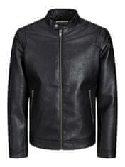 Jack&Jones Moška jakna JJEROCKY 12223141 Black (Velikost L)