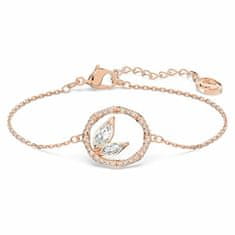 Swarovski Čudovita bronasta zapestnica s kristali Dellium 5645376