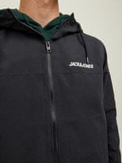 Jack&Jones Moška jakna JJERUSH 12200208 Black (Velikost M)