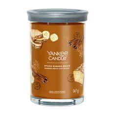 Yankee Candle Aromatična sveča Signature tumbler velik Spiced Banana Bread 567 g