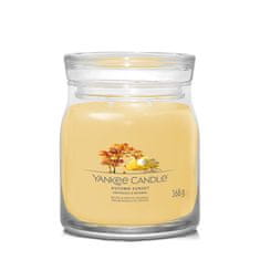 Yankee Candle Aromatična sveča Signature glass medium Autumn Sunset 368 g