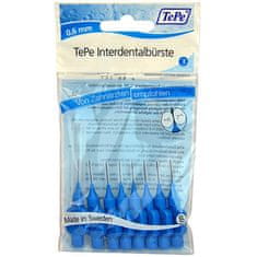 Tepe Interdentalne ščetke Običajno 0,6 mm modre 8 kosov