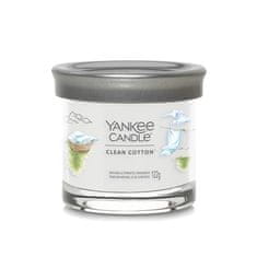 Yankee Candle Aromatična sveča Signature tumbler small Clean Cotton 122 g