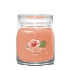 Yankee Candle Aromatična sveča Signature glass medium Tropica l Breeze 368 g