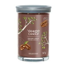 Yankee Candle Aromatična sveča Signature tumbler velika Praline & Breza 567 g