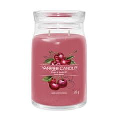 Yankee Candle Aromatična sveča Signature veliki kozarec Black Cherry 567 g