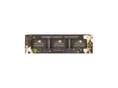 Yankee Candle Komplet votivnih sveč v kozarcu Vanilla Bean Espresso 3 x 37 g